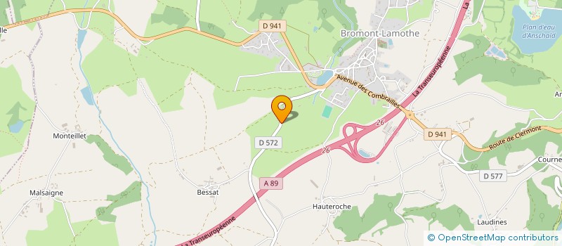 localisation de l'entreprise MONSIEUR ABDERRAHIM EL OMARI  BROMONT-LAMOTHE