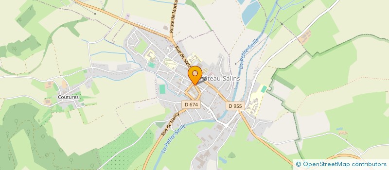 localisation de l'entreprise MONSIEUR ABDERRAHIM ELGHANBOU  CHATEAU-SALINS