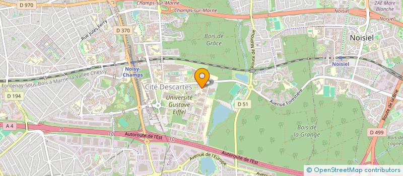 localisation de l'entreprise MONSIEUR ABDERRAHIM ELGUAZZAR  CHAMPS-SUR-MARNE