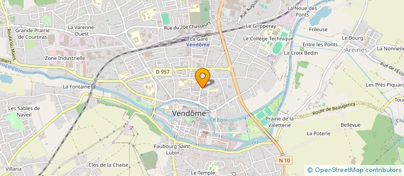 localisation de l'entreprise MONSIEUR ABDERRAHIM ESSABBEUR  VENDOME