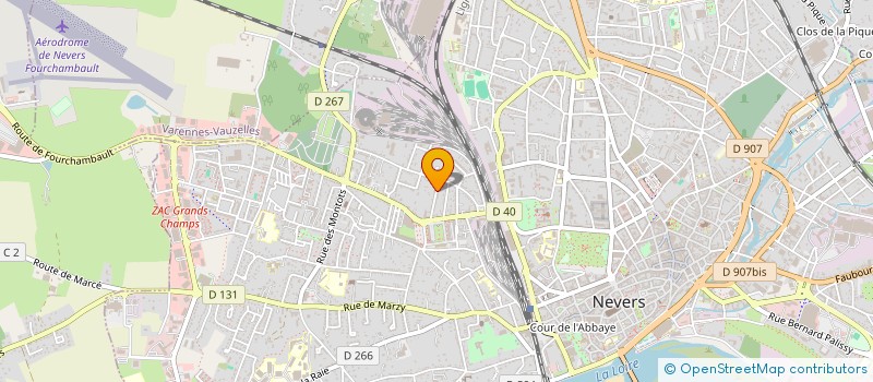 localisation de l'entreprise MONSIEUR ABDERRAHIM ESSABIR à NEVERS