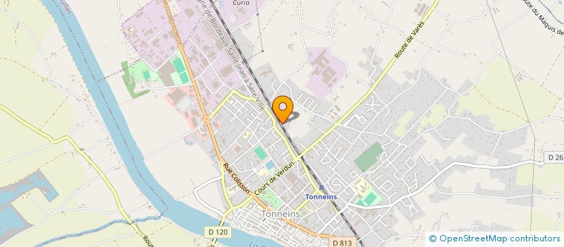 localisation de l'entreprise MONSIEUR ABDERRAHIM ESSAHLI EL FEHDI  TONNEINS