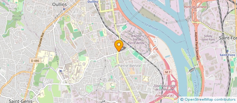 localisation de l'entreprise MONSIEUR ABDERRAHIM FERROUDJ  CORBAS