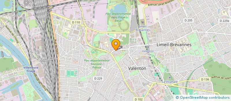 localisation de l'entreprise MONSIEUR ABDERRAHIM HASSINE  VALENTON