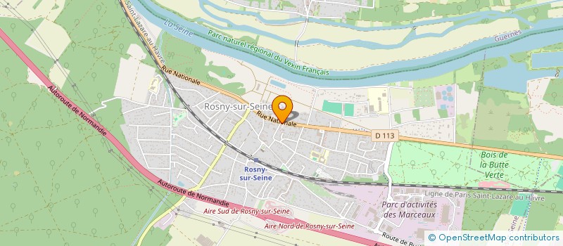 localisation de l'entreprise MONSIEUR ABDERRAHIM HIM  ROSNY-SUR-SEINE