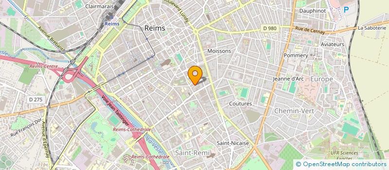 localisation de l'entreprise MONSIEUR ABDERRAHIM HORMI  REIMS