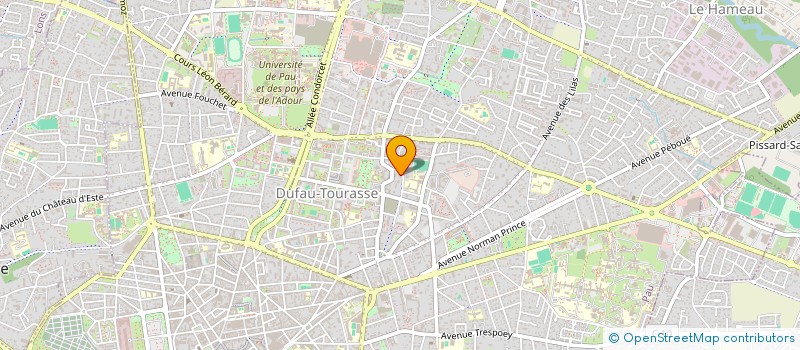 localisation de l'entreprise MONSIEUR ABDERRAHIM HOUSNI à PAU