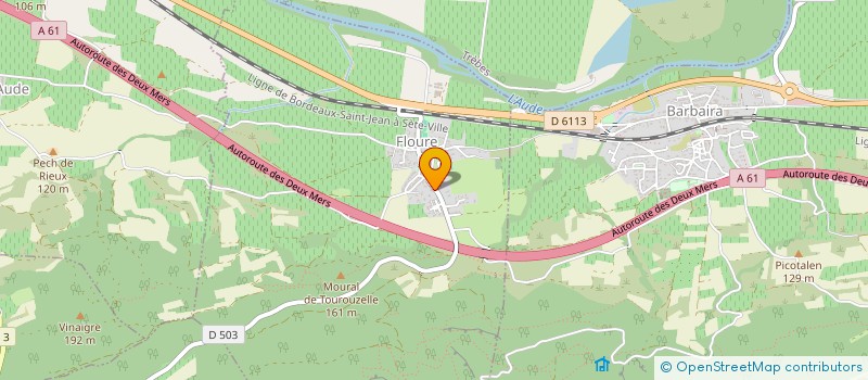 localisation de l'entreprise MONSIEUR ABDERRAHIM IBNOUBAR  FLOURE