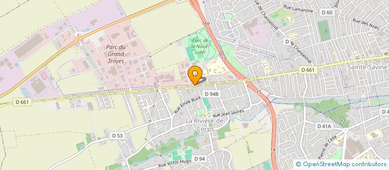 localisation de l'entreprise MONSIEUR ABDERRAHIM JABOUR  SAINTE-SAVINE