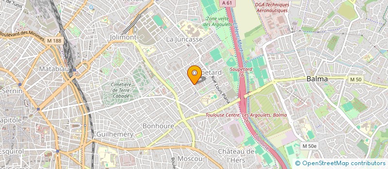 localisation de l'entreprise MONSIEUR ABDERRAHIM JALILI HAJOUI à TOULOUSE