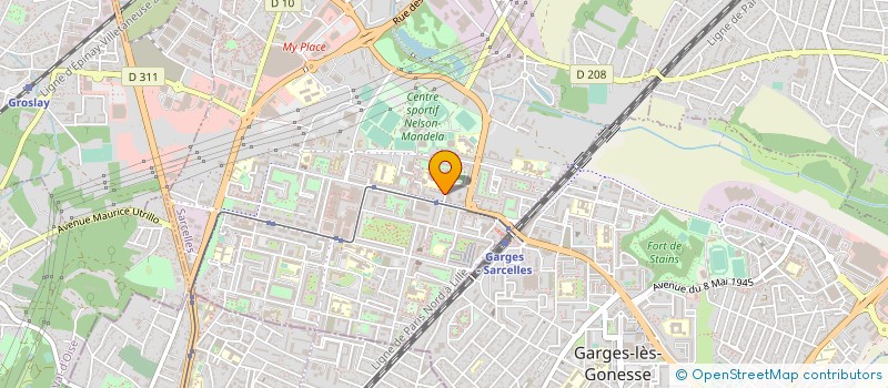 localisation de l'entreprise MONSIEUR ABDERRAHIM JEIFER à SARCELLES