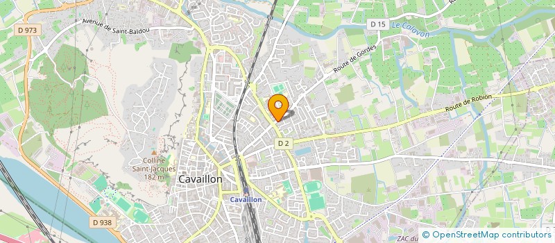 localisation de l'entreprise MONSIEUR ABDERRAHIM KADDOURI  CAVAILLON