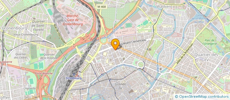 localisation de l'entreprise MONSIEUR ABDERRAHIM KADMIRI à STRASBOURG