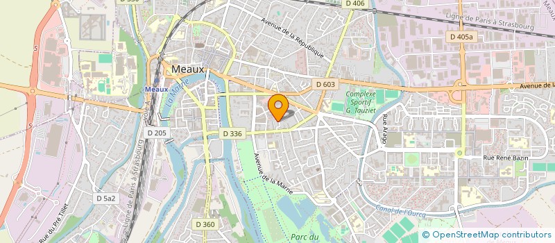 localisation de l'entreprise MONSIEUR ABDERRAHIM KANOUI à MEAUX