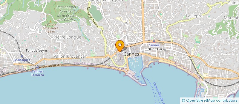 localisation de l'entreprise MONSIEUR ABDERRAHIM KAOUECH à CANNES