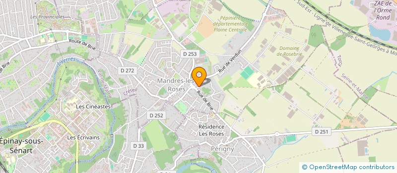 localisation de l'entreprise MONSIEUR ABDERRAHIM LABIDI  MANDRES-LES-ROSES