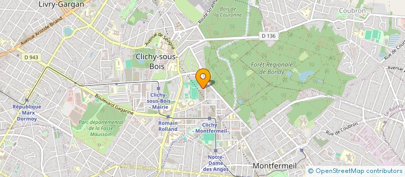 localisation de l'entreprise MONSIEUR ABDERRAHIM MEHADJI à CLICHY-SOUS-BOIS