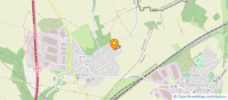 localisation de l'entreprise MONSIEUR ABDERRAHIM OUABBAS  VEMARS