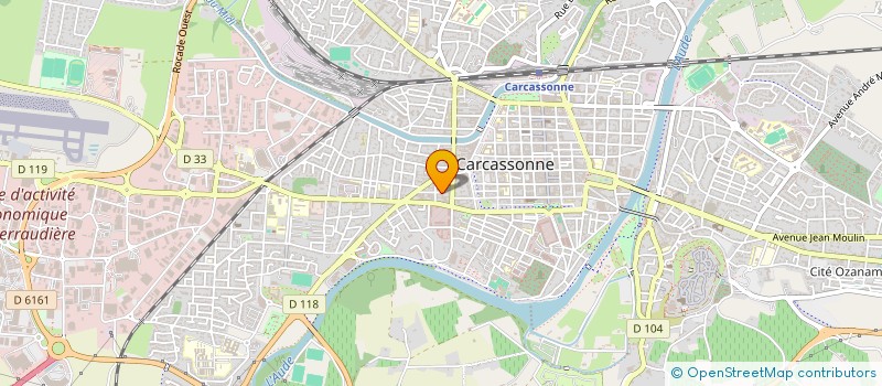 localisation de l'entreprise MONSIEUR ABDERRAHIM OUISAADAN à CARCASSONNE