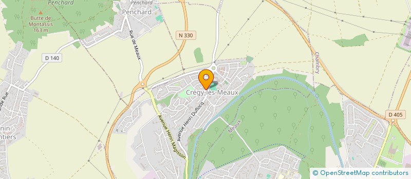 localisation de l'entreprise MONSIEUR ABDERRAHIM OUSSOUBROU  CREGY-LES-MEAUX