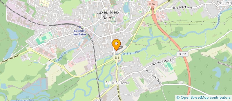 localisation de l'entreprise MONSIEUR ABDERRAHIM RACHIDIA  LUXEUIL-LES-BAINS