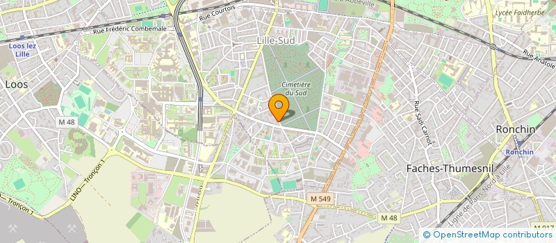 localisation de l'entreprise MONSIEUR ABDERRAHIM SAHBANI à LILLE
