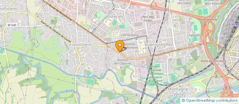 localisation de l'entreprise MONSIEUR ABDERRAHIM SEMAMI  STRASBOURG