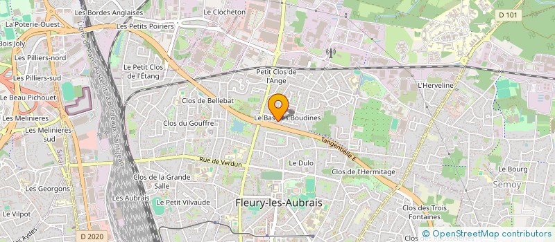 localisation de l'entreprise MONSIEUR ABDERRAHIM TALHAOUI  FLEURY-LES-AUBRAIS