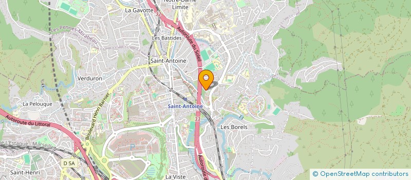 localisation de l'entreprise MONSIEUR ABDERRAHIM TISRGATI à MARSEILLE 15EME