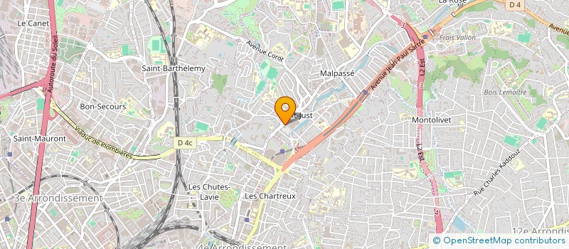 localisation de l'entreprise MONSIEUR ABDERRAHIM ZEROUALI  MARSEILLE 13EME