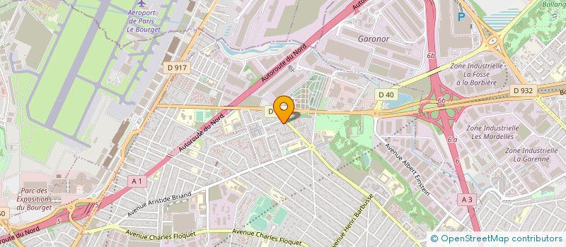 localisation de l'entreprise MONSIEUR ABDERRAHIM ZNAGUI à LE BLANC-MESNIL