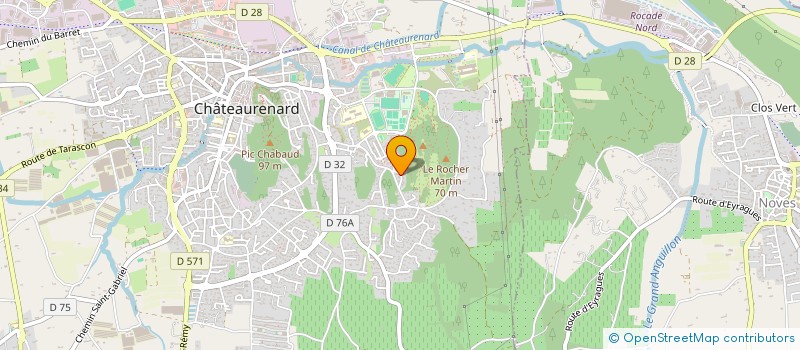localisation de l'entreprise MONSIEUR ABDERRAHIME AJBAR à CHATEAURENARD