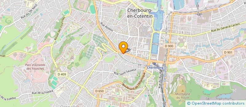 localisation de l'entreprise MONSIEUR ABDERRAHIME BENDJELTI  CHERBOURG-EN-COTENTIN