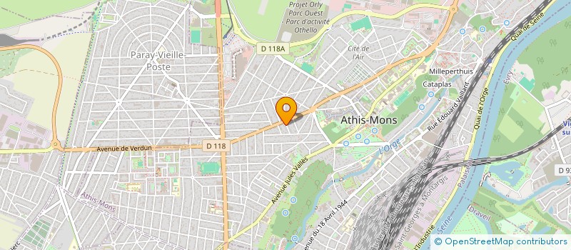 localisation de l'entreprise MONSIEUR ABDERRAHIME HANNAOUI à ATHIS-MONS