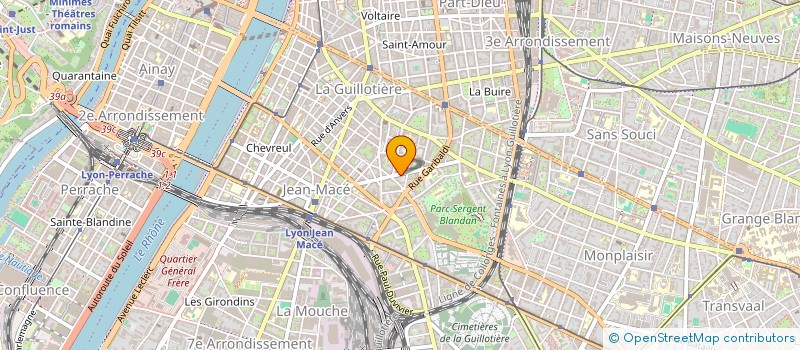 localisation de l'entreprise MONSIEUR ABDERRAHMAN AHIZOUNE EL BOUCHIKHI  LYON