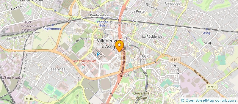 localisation de l'entreprise MONSIEUR ABDERRAHMAN ARGAM à VILLENEUVE-D'ASCQ