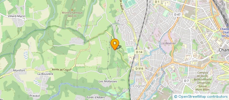 localisation de l'entreprise MONSIEUR ABDERRAHMAN BAADOUDE  COGNIN