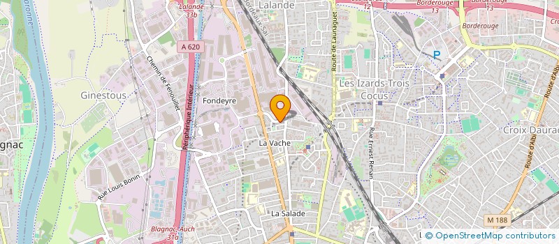 localisation de l'entreprise MONSIEUR ABDERRAHMAN BENALI à TOULOUSE