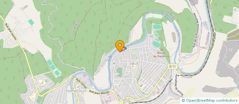 localisation de l'entreprise MONSIEUR ABDERRAHMAN BOULAAJIN  JUF