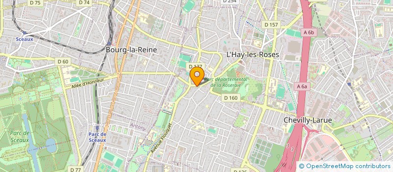 localisation de l'entreprise MONSIEUR ABDERRAHMAN BOULKADID  L'HAY-LES-ROSES