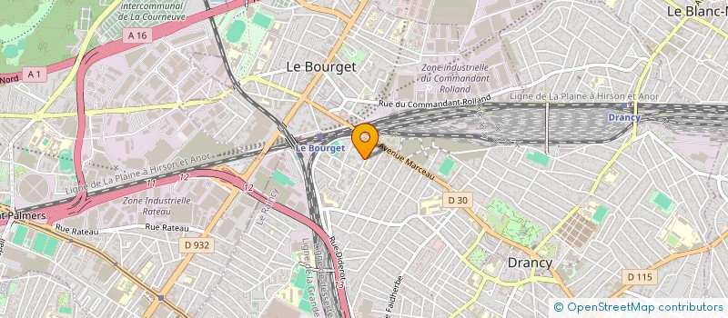 localisation de l'entreprise MONSIEUR ABDERRAHMAN CHEIKH  VILLEPINTE