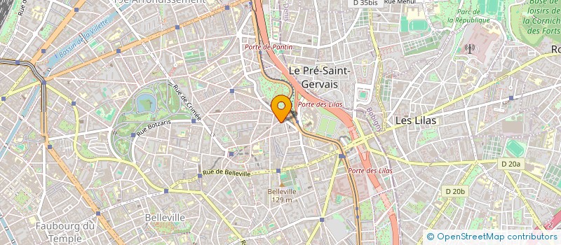 localisation de l'entreprise MONSIEUR ABDERRAHMAN EL KANNAFI  PARIS