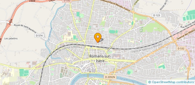 localisation de l'entreprise MONSIEUR ABDERRAHMAN FAKIR à ROMANS-SUR-ISERE