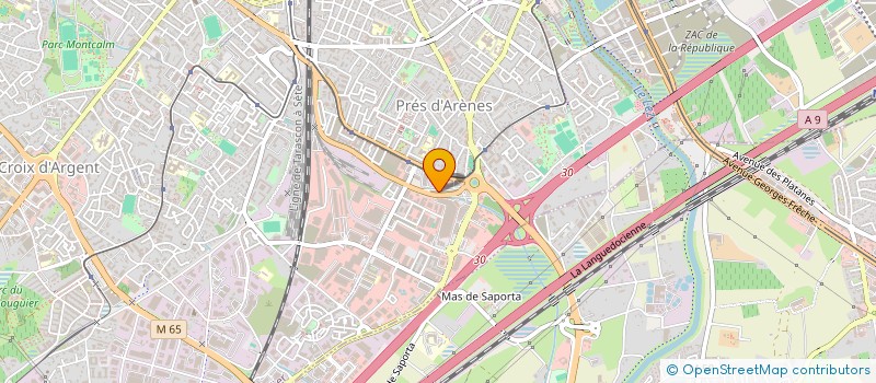 localisation de l'entreprise MONSIEUR ABDERRAHMAN FOURKA à MONTPELLIER