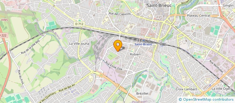 localisation de l'entreprise MONSIEUR ABDERRAHMAN HADDOUCHI à SAINT-BRIEUC