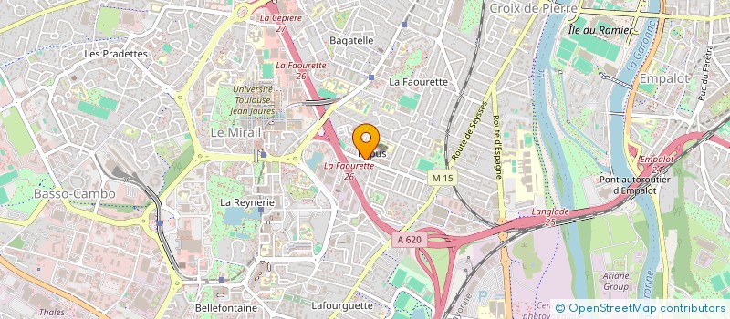 localisation de l'entreprise MONSIEUR ABDERRAHMAN HARIRI à TOULOUSE