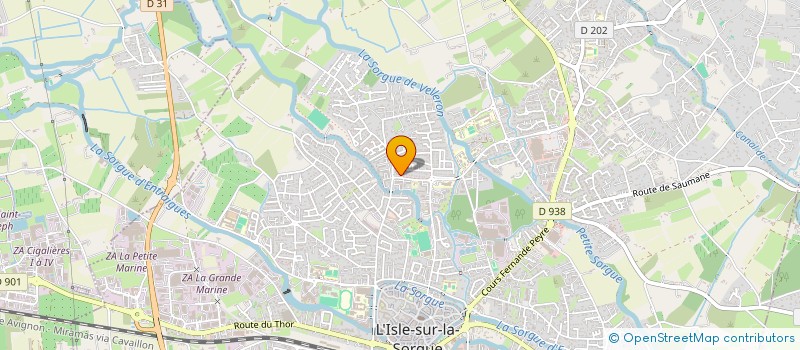 localisation de l'entreprise MONSIEUR ABDERRAHMAN JAAFARI  L'ISLE-SUR-LA-SORGUE