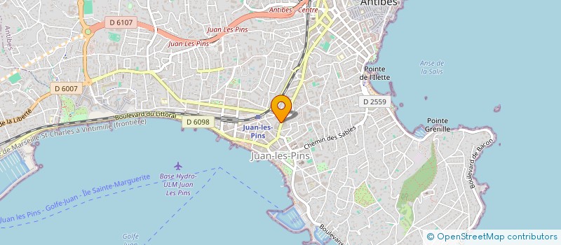 localisation de l'entreprise MONSIEUR ABDERRAHMAN JATARI ANDAL-LA à ANTIBES