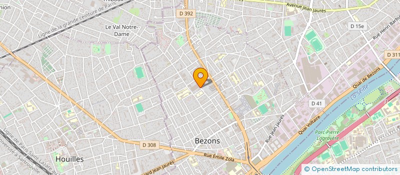 localisation de l'entreprise MONSIEUR ABDERRAHMAN JDID à BEZONS