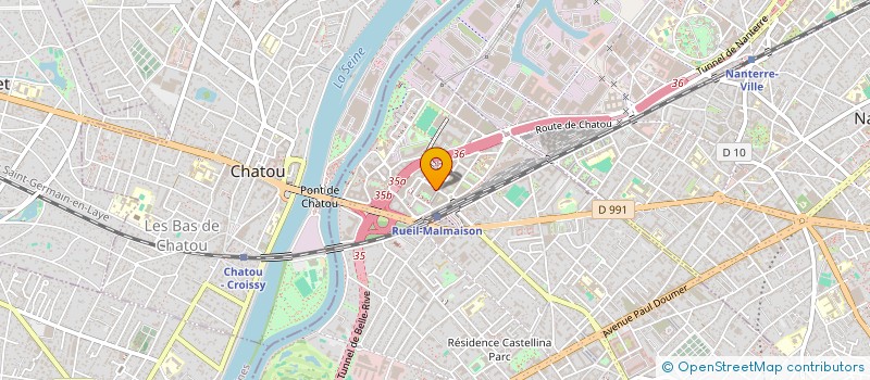 localisation de l'entreprise MONSIEUR ABDERRAHMAN MORJANE à RUEIL-MALMAISON